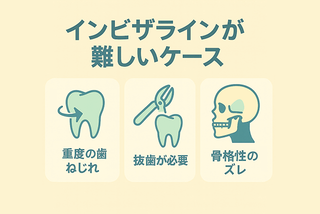 治療が難しい症例の特徴