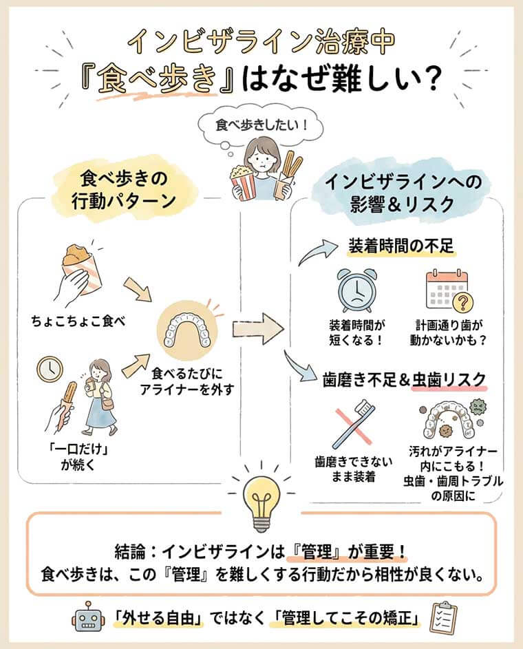 【図解】インビザライン治療中でもテーマパークに行って大丈夫ですか？