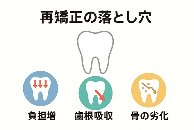 再矯正のリスク