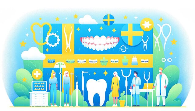 スウェーデンの歯科医療のイメージ