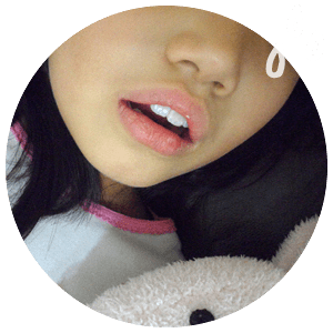 口呼吸をしている