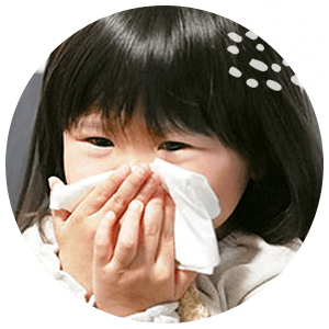 鼻がよくつまっている